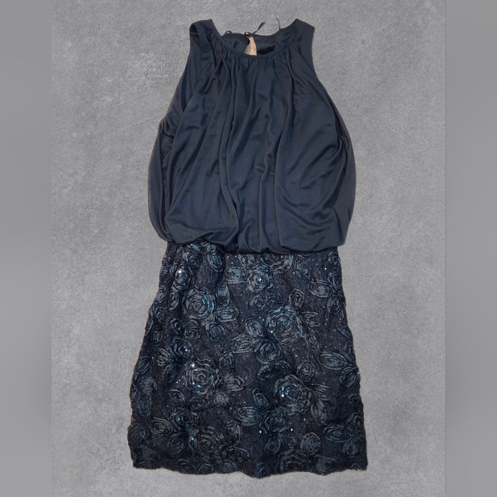 Jackie Jon Black Mini Dress Size 10